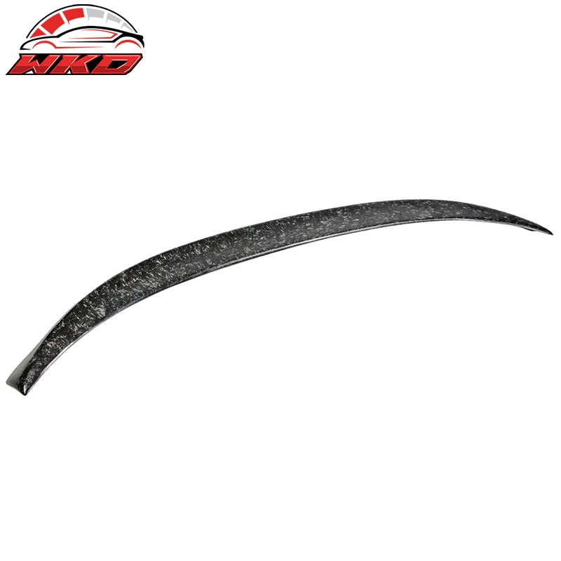 Fits 15-19 BMW X6 F16 Performance Style Trunk Spoiler Forged Matte Carbon Fiber