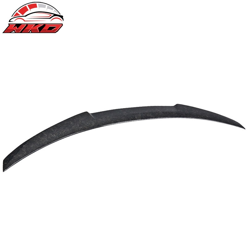 Fits 12-19 BMW F30 F80 3 Series M4 Style Trunk Spoiler Forged Matte Carbon Fiber
