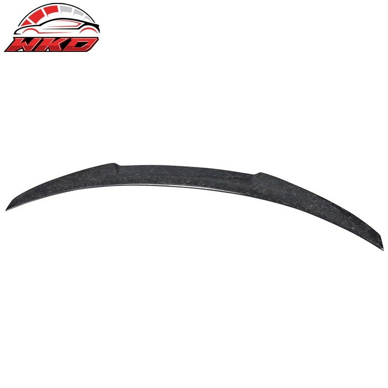Fits 12-19 BMW F30 F80 3 Series M4 Style Trunk Spoiler Forged Matte Carbon Fiber