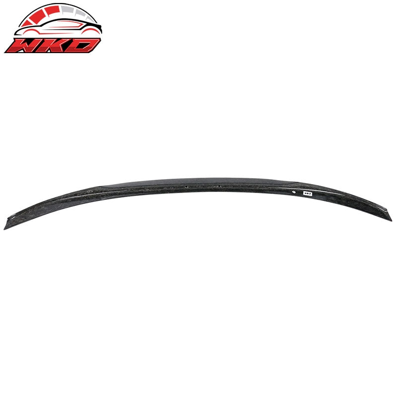 Fits 12-19 BMW F30 F80 3 Series M4 Style Trunk Spoiler Forged Matte Carbon Fiber