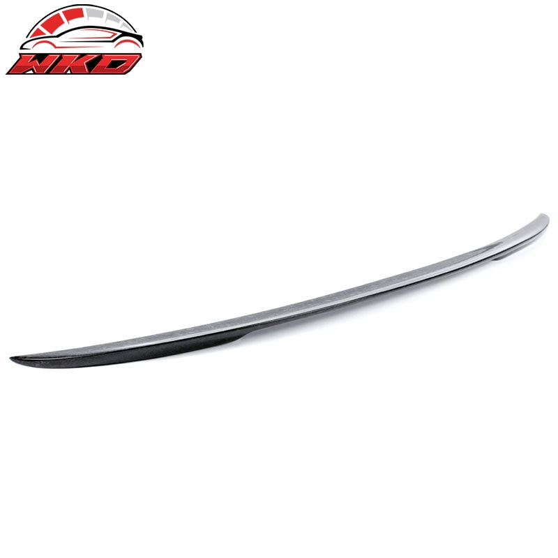 Fits 15-20 BMW F36 Gran Coupe V Style Trunk Spoiler - Matte Forged Carbon Fiber
