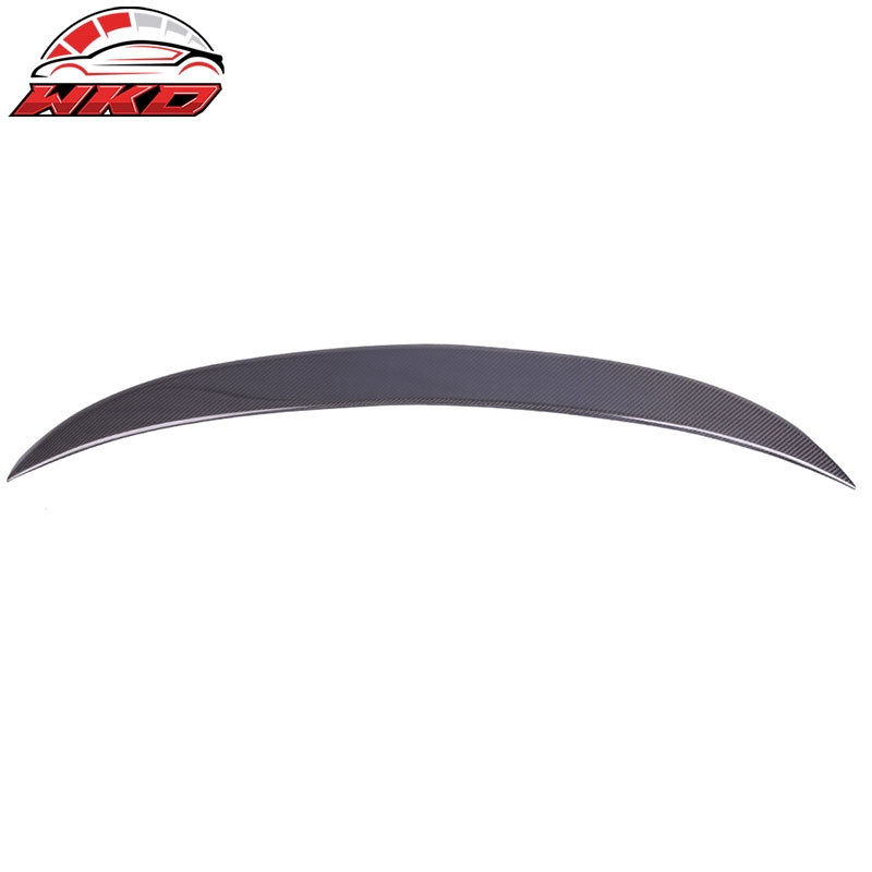 Fits 15-20 BMW F36 4 Series Gran Coupe V Style Trunk Spoiler Matte Carbon Fiber