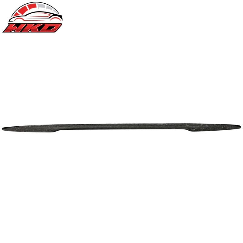 Fits 17-23 BMW G30 5 Series F90 M5 Trunk Spoiler - Matte Forged Carbon Fiber