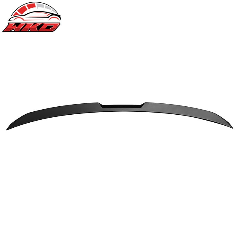 Fits 24-26 BMW G60 5 Series& I5& 25 G90 M5 V Style Trunk Spoiler Matte Black ABS