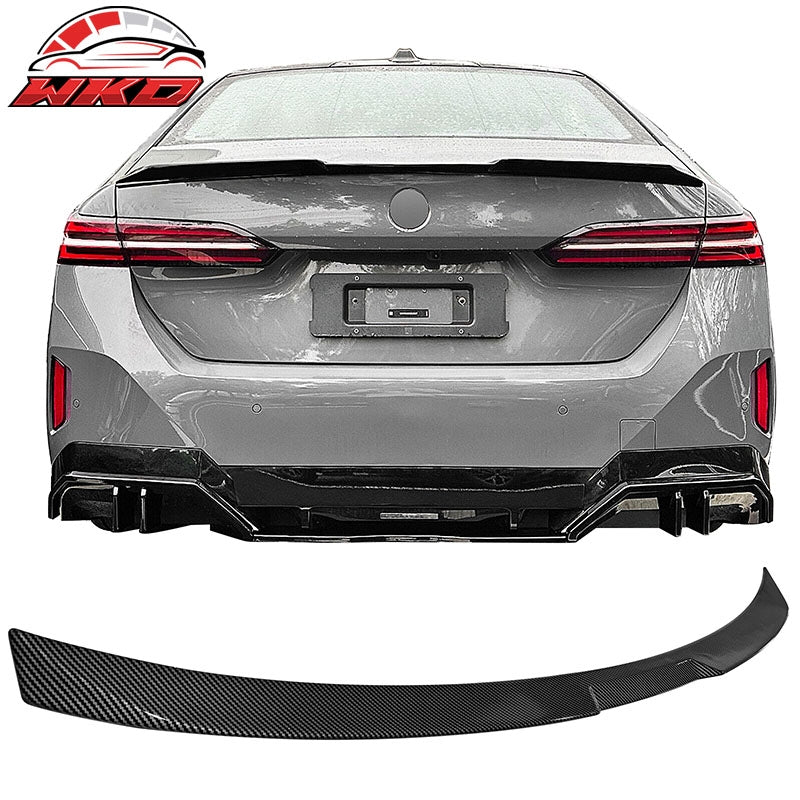 Wholesale 24-26 BMW G60 5 Series& I5& G90 M5 V Trunk Spoiler Carbon Fiber Print ABS