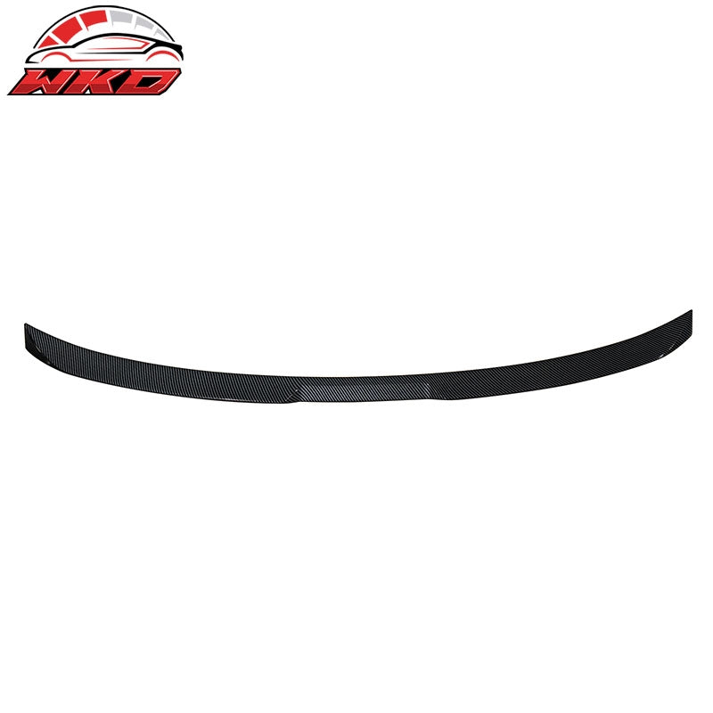 Fits 24-26 BMW G60 5 Series& I5& G90 M5 V Trunk Spoiler Carbon Fiber Print ABS