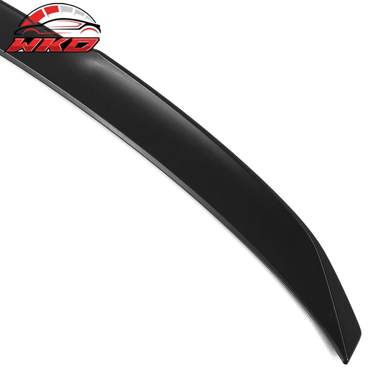Fits 21-27 BMW G22 4 Series G82 M4 Coupe M4 Style Trunk Spoiler Primer Black ABS