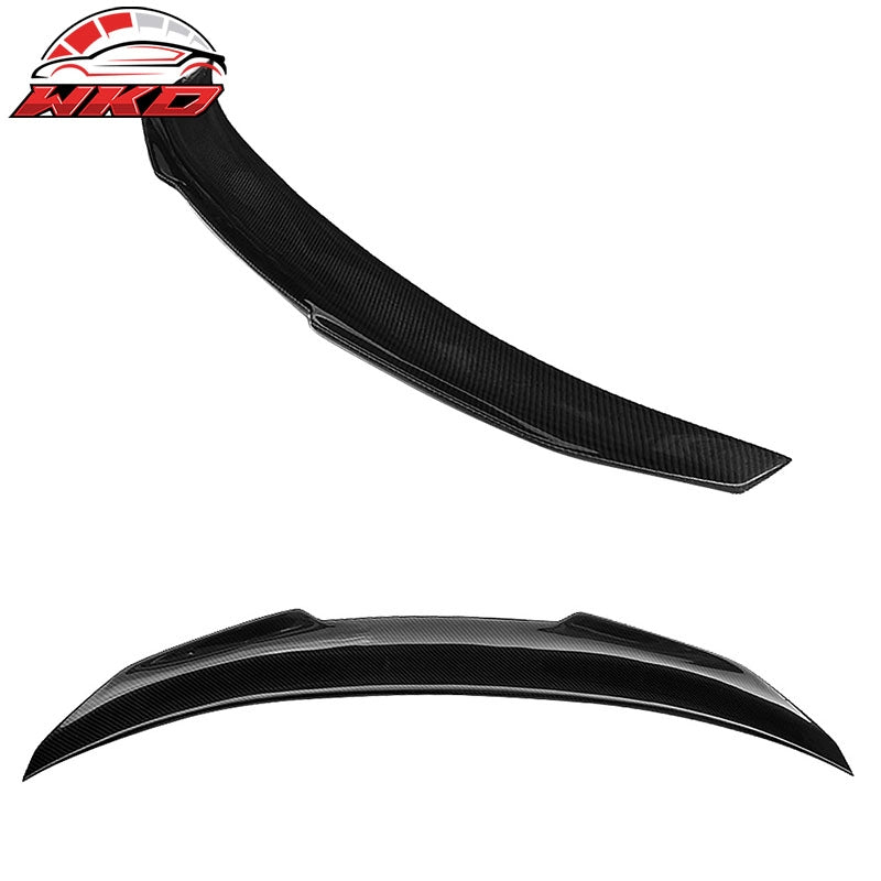 Fits 12-19 BMW 3-Series F30 F80 Carbon Fiber Trunk Spoiler Wing Lip PSM Style