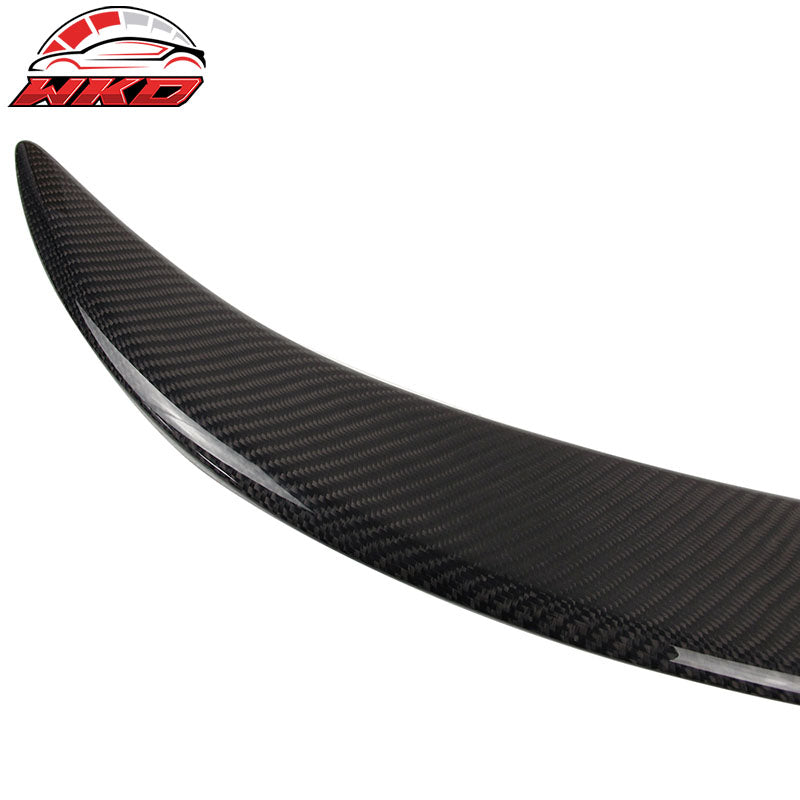 Fits 04-08 BMW E63 6-Series Coupe Matte Carbon Fiber V Style Trunk Spoiler Wing