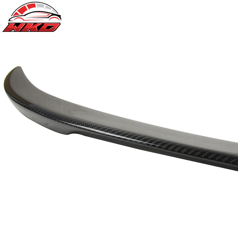 Fits 04-08 BMW E63 6-Series Coupe Matte Carbon Fiber V Style Trunk Spoiler Wing