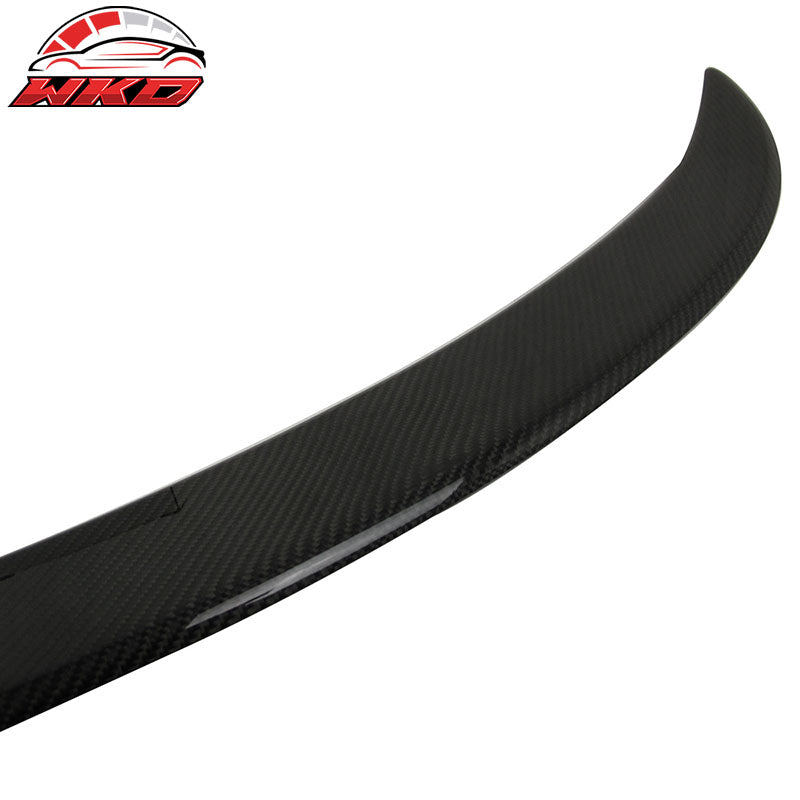 Fits 04-08 BMW E63 6-Series Coupe Matte Carbon Fiber V Style Trunk Spoiler Wing