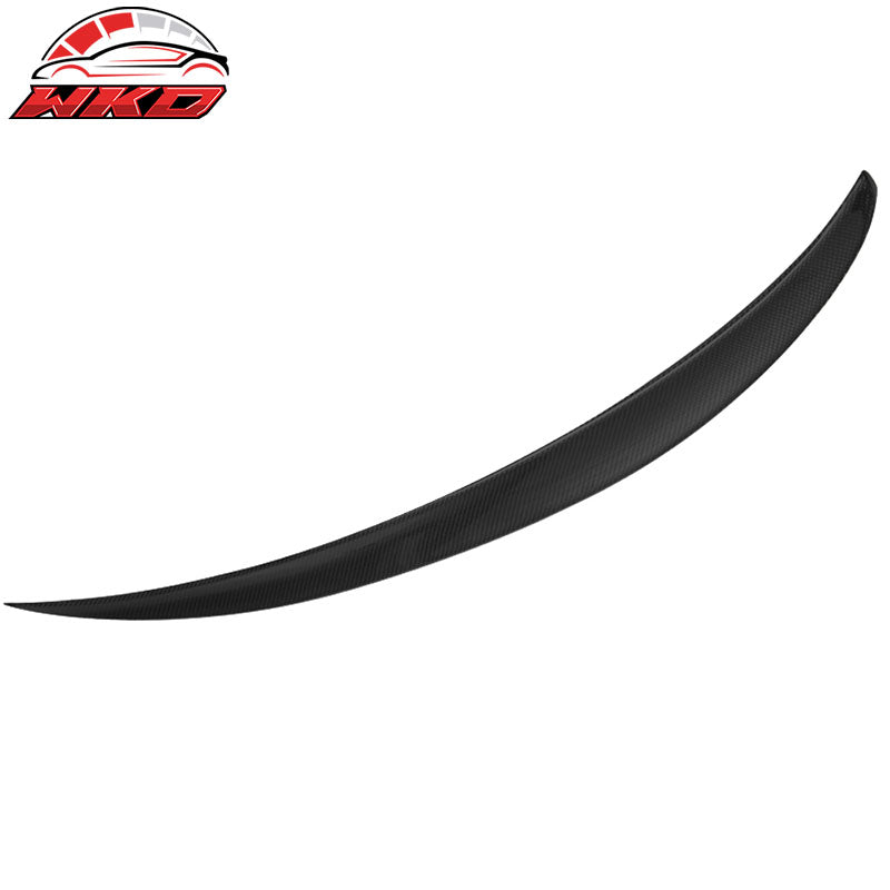 Fits 12-18 BMW F30 3-Series Performance Style Trunk Spoiler Matte Carbon Fiber
