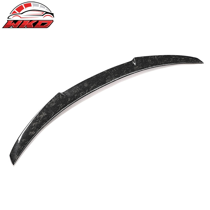 Fits 12-18 BMW F30 F80 M4 Style Trunk Spoiler Wing - Forged Carbon Fiber
