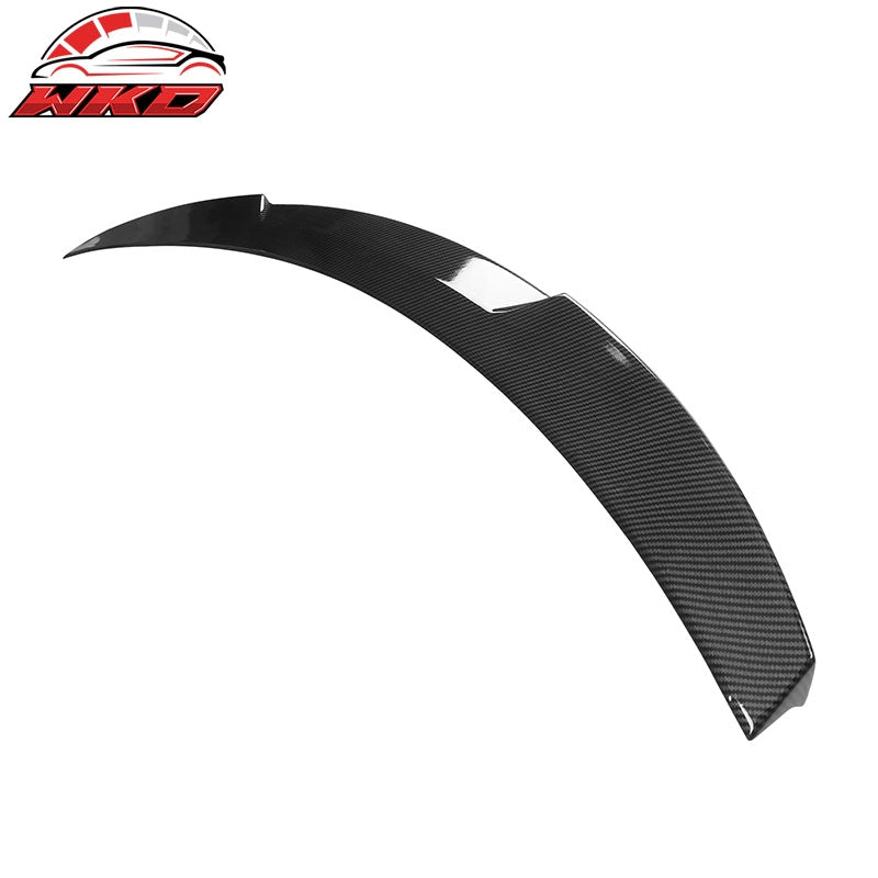 For 19-26 BMW 3-Series G20 G80 M3 Trunk Spoiler M4 Style Carbon Fiber Color Wing