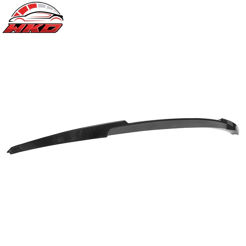For 19-26 BMW 3-Series G20 G80 M3 Trunk Spoiler M4 Style Carbon Fiber Color Wing