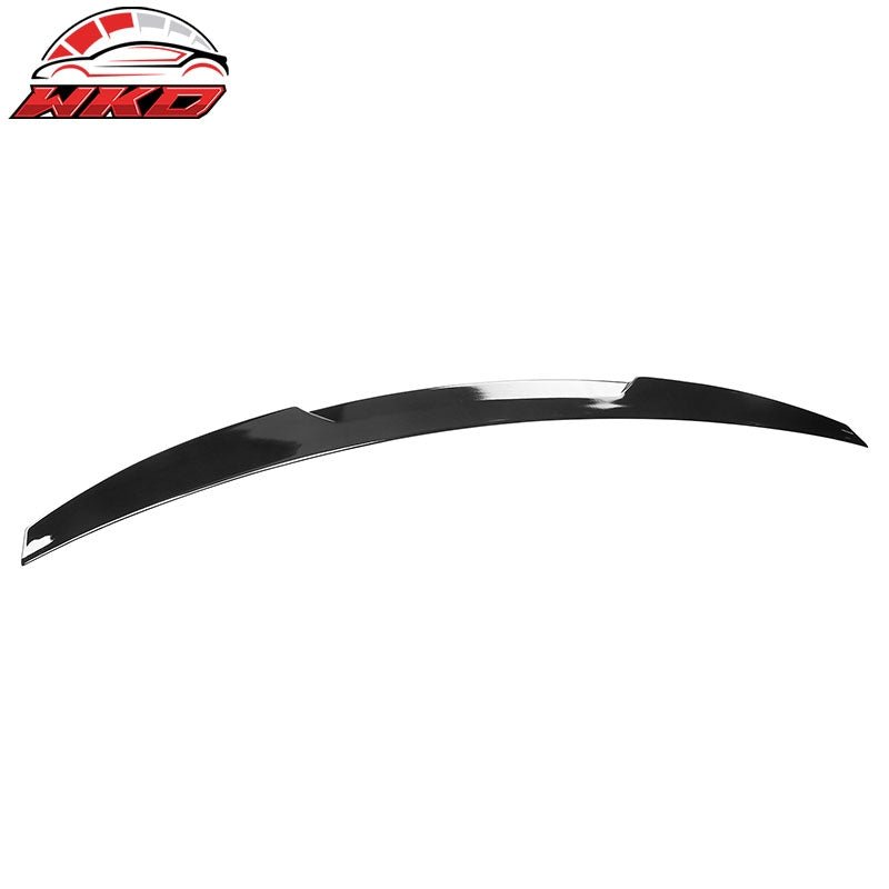 Fits 19-26 BMW 3-Series G20 G80 M3 ABS Trunk Spoiler M4 Style Wing Gloss Black