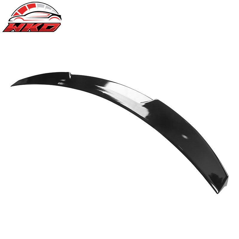 Fits 19-26 BMW 3-Series G20 G80 M3 ABS Trunk Spoiler M4 Style Wing Gloss Black