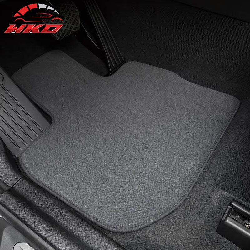 18-24 X3 19-25 G02 X4 Gray Nylon Floor Mats Front Rear Carpet Liner FOR: (BMW)