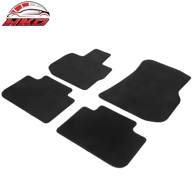 18-24 G01 X3 19-25 G02 X4 Black Nylon Floor Mats Front Rear Carpets FOR: (BMW)