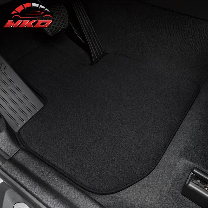 18-24 G01 X3 19-25 G02 X4 Black Nylon Floor Mats Front Rear Carpets FOR: (BMW)