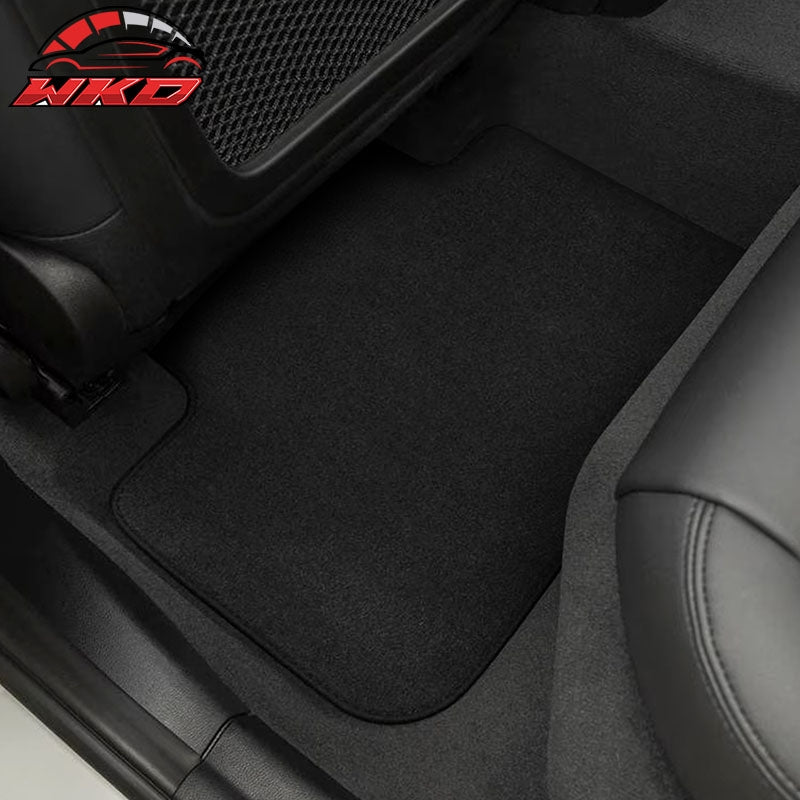 18-24 G01 X3 19-25 G02 X4 Black Nylon Floor Mats Front Rear Carpets FOR: (BMW)