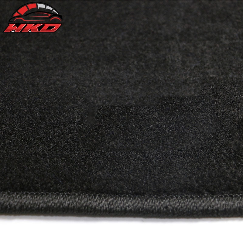 07-12 E70 X5 Floor Mats Nylon Black Front Back Carpets Cover For: (BMW)