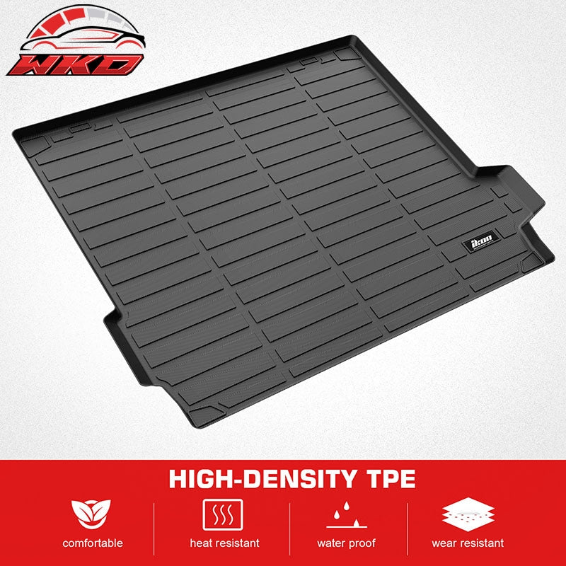 Wholesale 19-26 BMW X5 G05 5-Seat 3D TPE Trunk Mat Cargo Liner Pad + Cargo Cover - Wikond Auto