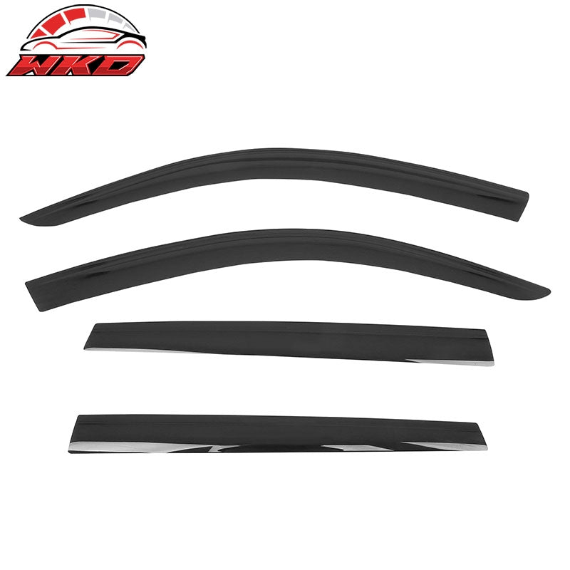Fits 19-26 BMW G05 X5 Low Profile Style Tape on Window Visors Sun Vent Deflector