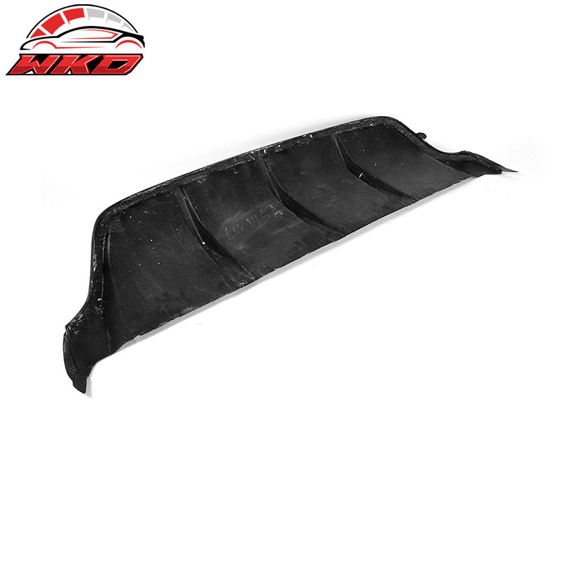 Fits 08-14 BMW X6 E71 Rear Diffuser Bumper Lip Matte Carbon Fiber CF