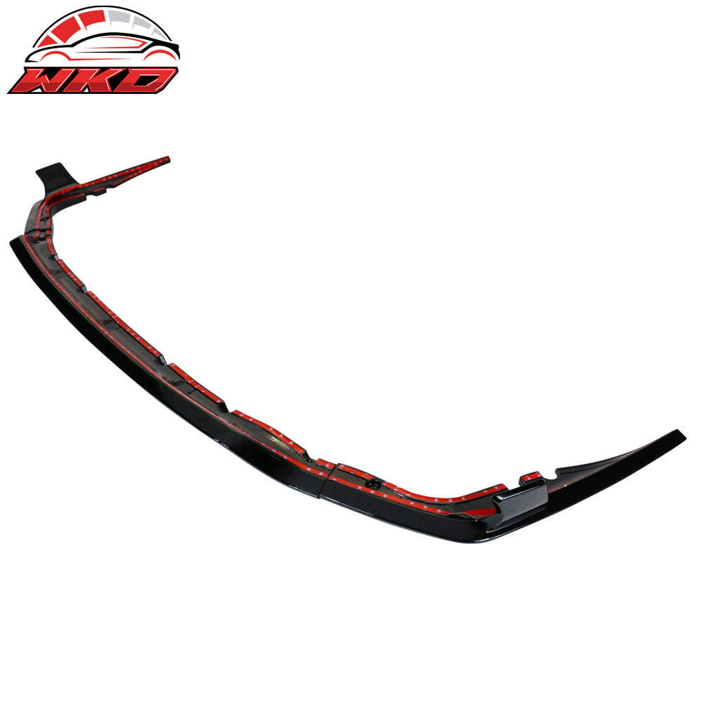For 19-23 BMW G07 X7 M Sport 3PCS Rear Bumper Lip ABS Gloss Black