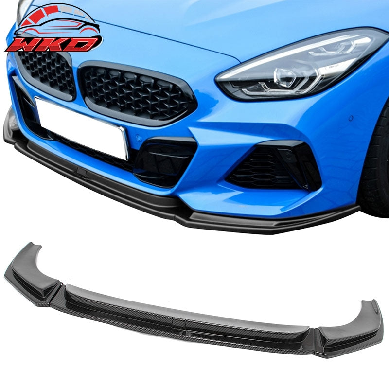 Wholesale 19-26 BMW Z4 G29 M-Tech H Style Front Bumper Lip Spoiler Carbon Fiber Print - Wikond Auto