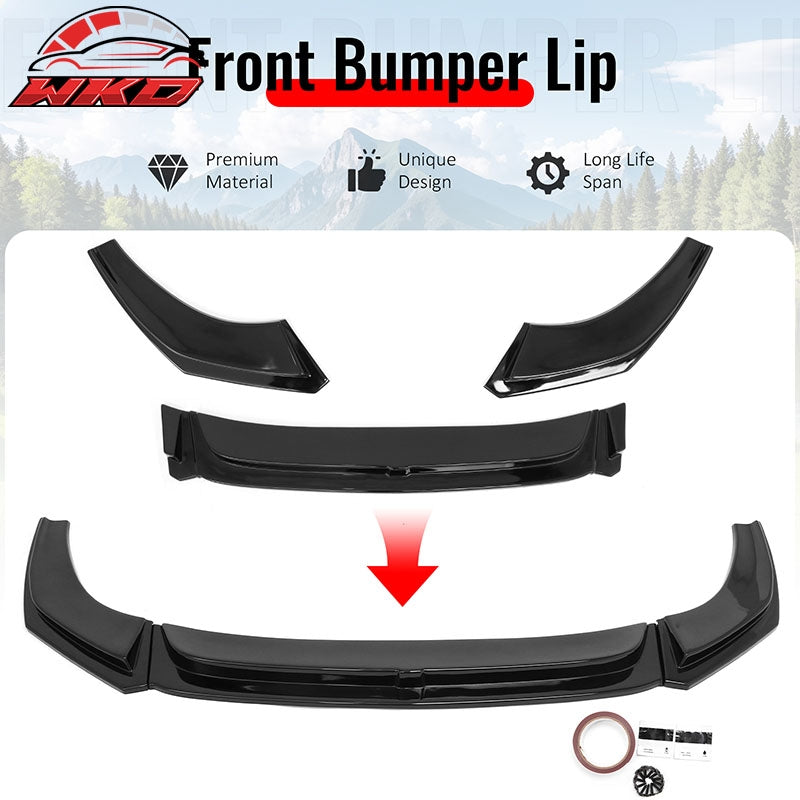 Wholesale 19-26 BMW Z4 G29 M-Tech H Style Front Bumper Lip Spoiler Gloss Black ABS - Wikond Auto