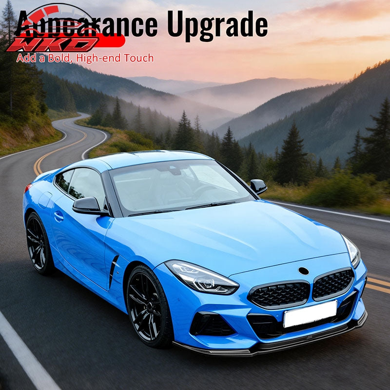 Wholesale 19-26 BMW Z4 G29 M-Tech H Style Front Bumper Lip Spoiler Gloss Black ABS - Wikond Auto