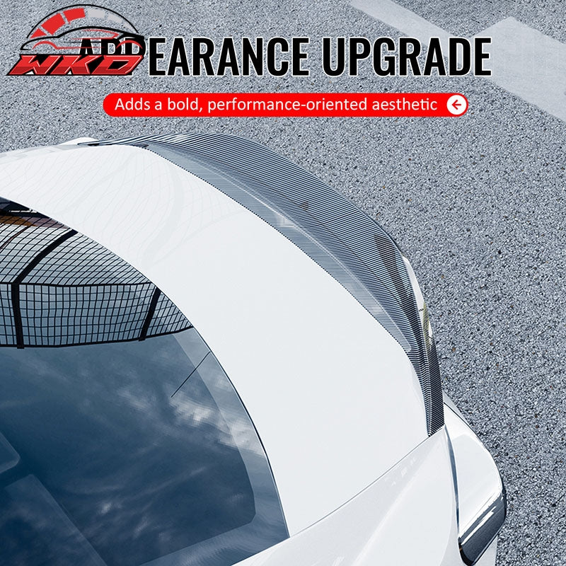 Fits 13-20 BRZ Scion FR-S 86 Duckbill Carbon Fiber Print Trunk Spoiler Wing ABS