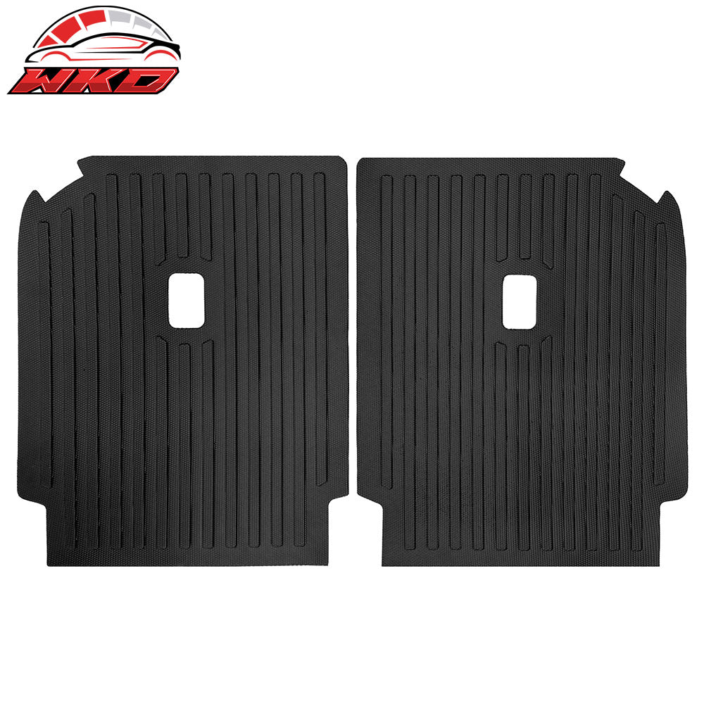 22-24 Rivian R1S 2PCS TPE Backrest Mats All Weather Seat Back Cover Liner | Wholesale