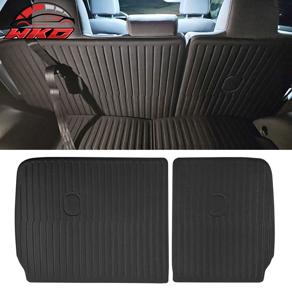 Fits 22-24 Hyundai Ioniq 5 2PCS Backrest Mats Seat Cover Liner Protector - XPE