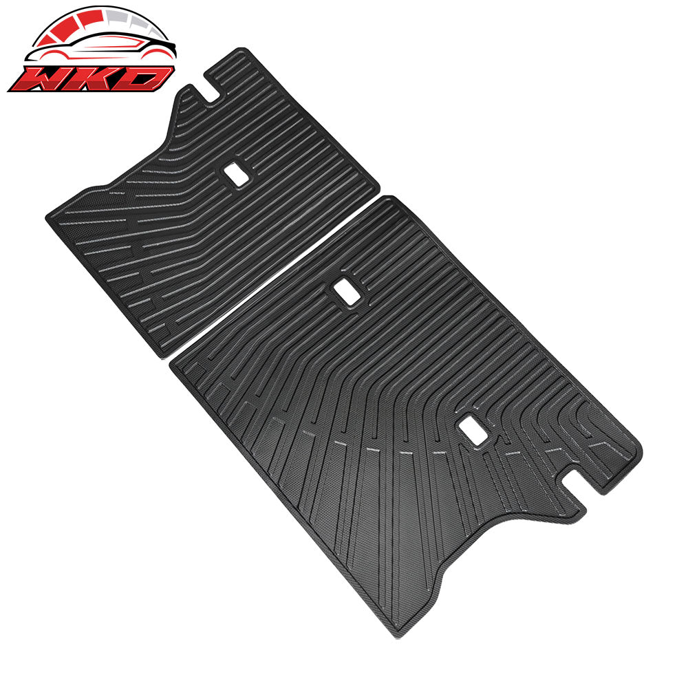 Fits 22-24 Corolla Cross/Hybrid TPE Rear Backrest Mats Seat Back Cover Liner 2PC