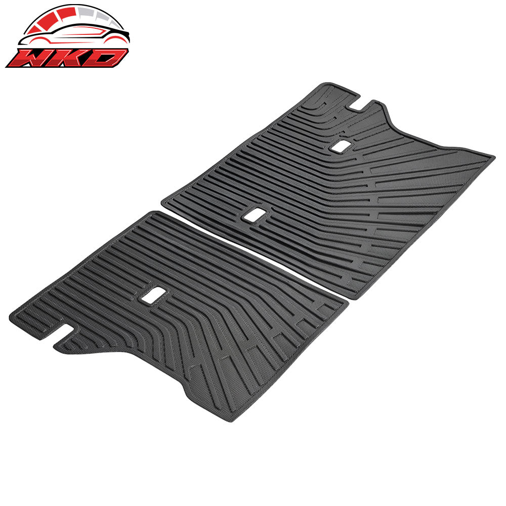 Fits 22-24 Corolla Cross/Hybrid TPE Rear Backrest Mats Seat Back Cover Liner 2PC