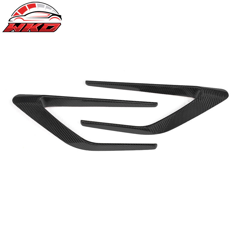 Wholesale 15-18 Mercedes C-Class W205 Front Fender Scoop Vents - Matte Carbon Fiber