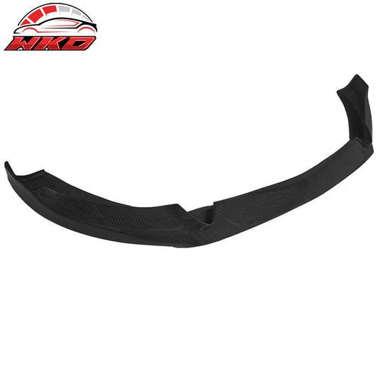 Wholesale 15-16 C-Class W205 AMG Sports CS Style Front Bumper Lip Matte Carbon Fiber
