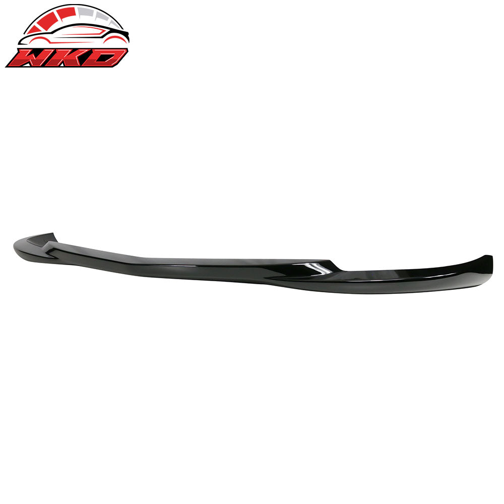 Fits 12-14 Benz W204 C Class GH Style Front Bumper Lip Spoiler ABS Gloss Black