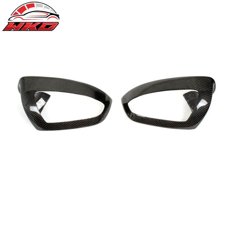 Fits 08-11 Benz C-Class W204 Sedan JC Style Carbon Fiber CF Mirror Covers Caps