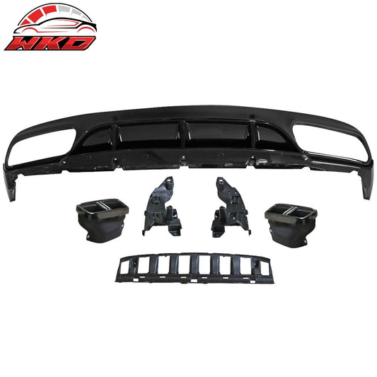 Wholesale 15-18 Benz C-Class W205 C63 Coupe Edition AMG Style Rear Bumper Diffuser PP - Wikond Auto