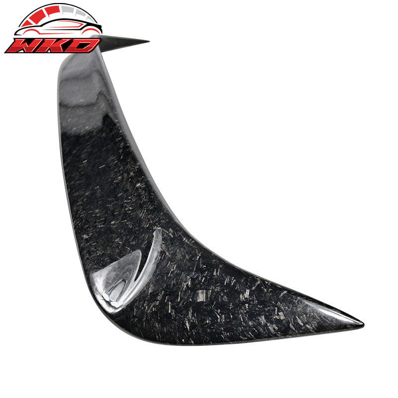 Fits 15-21 Benz W205 C Class OE Style Roof Spoiler Forged Matte Carbon Fiber