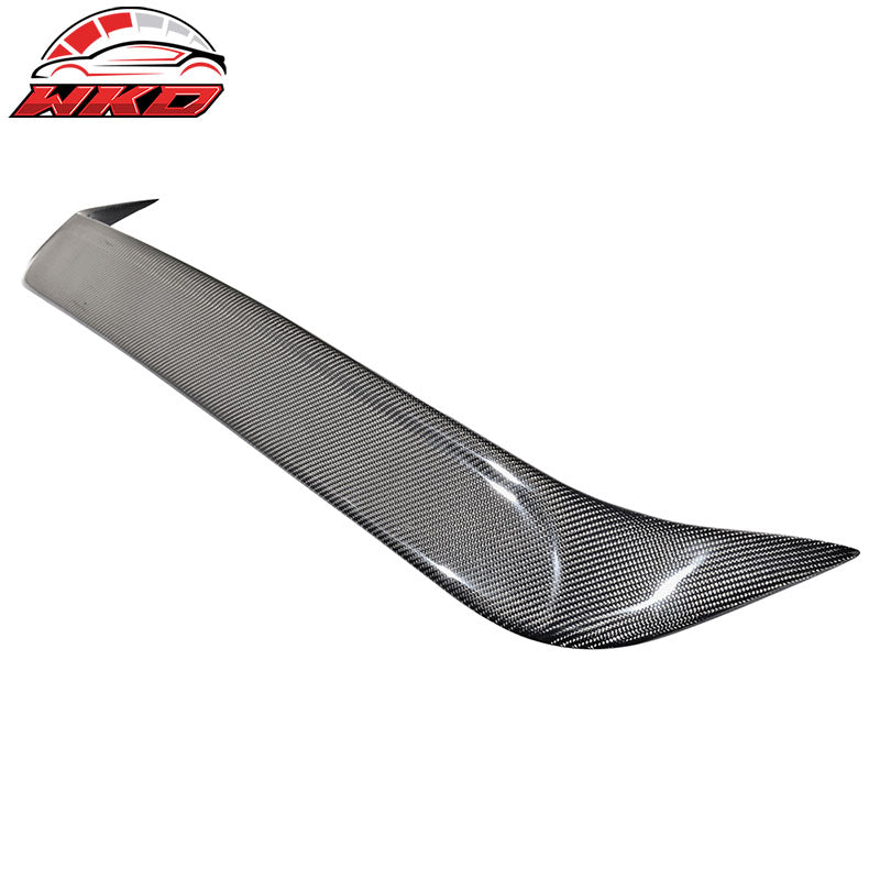 Fits 15-21 Benz C Class W205 Sedan 4Dr OE Style Roof Spoiler Matte Carbon Fiber