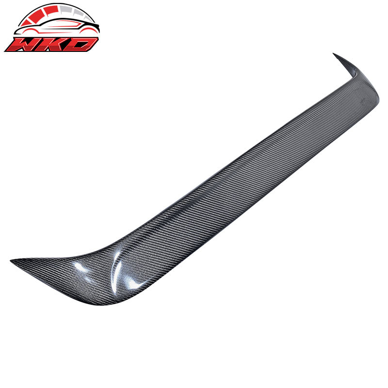 Fits 15-21 Benz C Class W205 Sedan 4Dr OE Style Roof Spoiler Matte Carbon Fiber