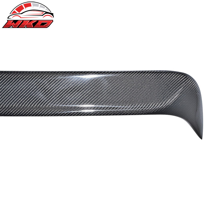 Fits 15-21 Benz C Class W205 Sedan OE Style Rear Roof Spoiler Carbon Fiber CF