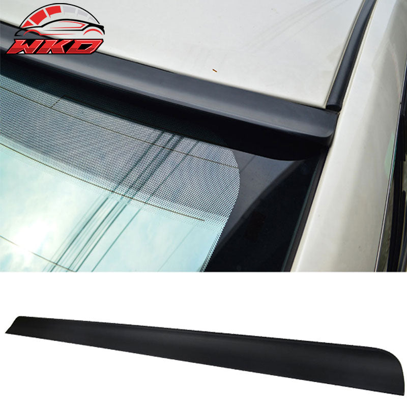 Fits 08-14 Mercedes-Benz W204 4DR Unpainted PU Flexible Rear Roof Spoiler