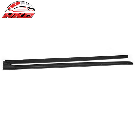 Wholesale 15-18 Benz C Class W205 AMG Sport Side Skirt Pair - Matte Carbon Fiber