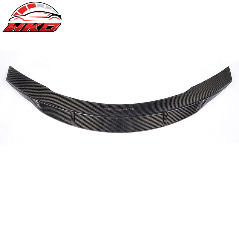 Fits 15-21 Benz W205 C Class 4DR Sedan JC style Matte Carbon Fiber Trunk Spoiler